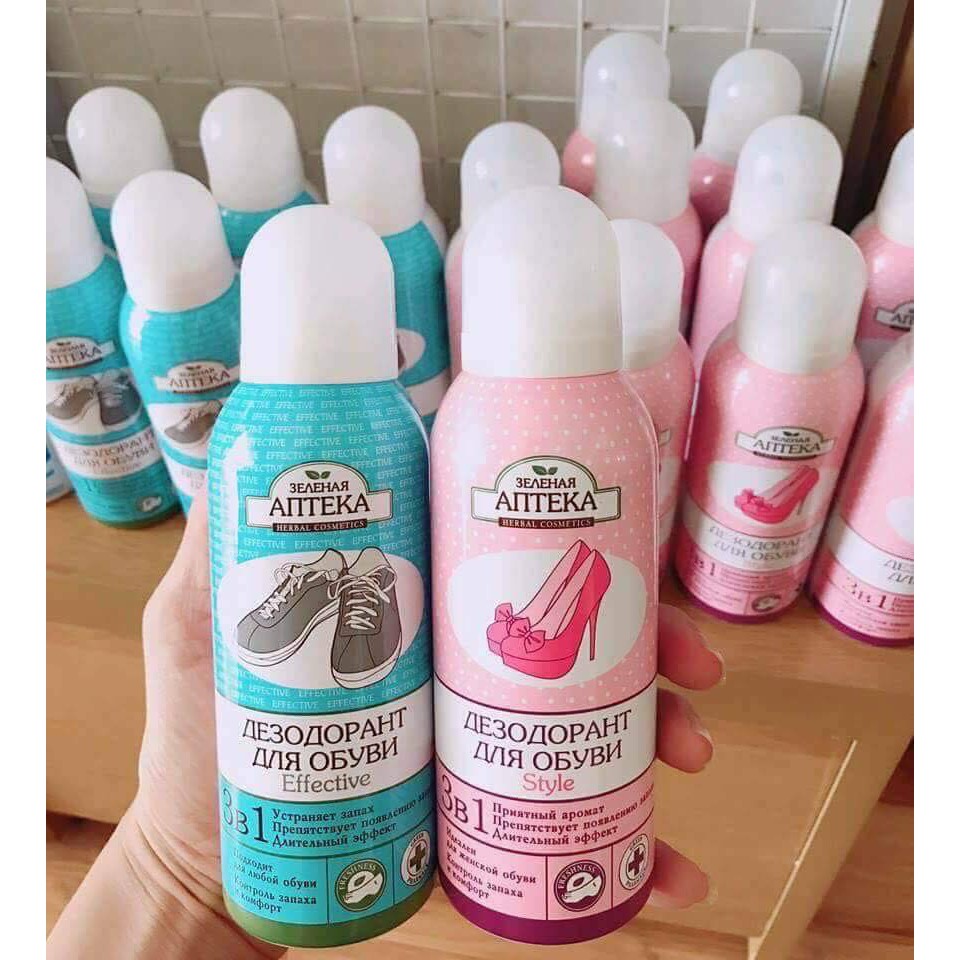 Xịt khử mùi hôi chân hôi giày apteka