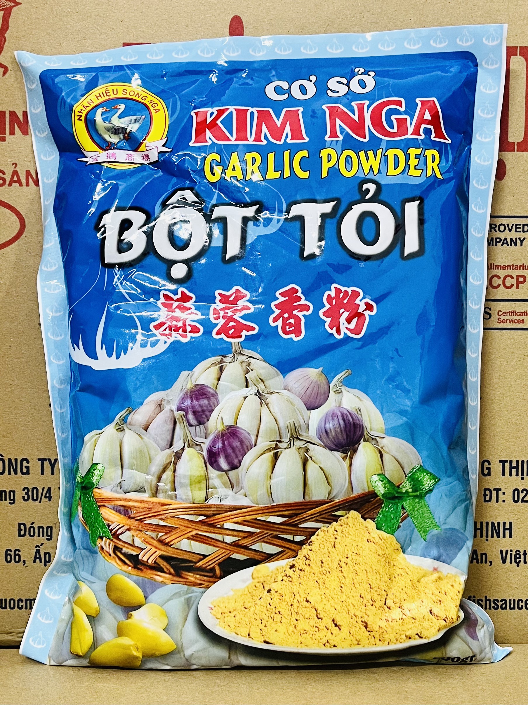 Bột Nghệ/Bột Tỏi Kim Nga gói (500g)