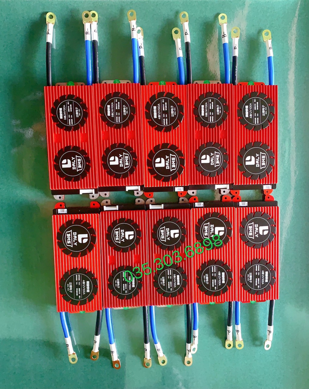BMS 8s 100A 24V mạch cân bằng pin LiFePO4 3.2V (Chính hãng DALY)