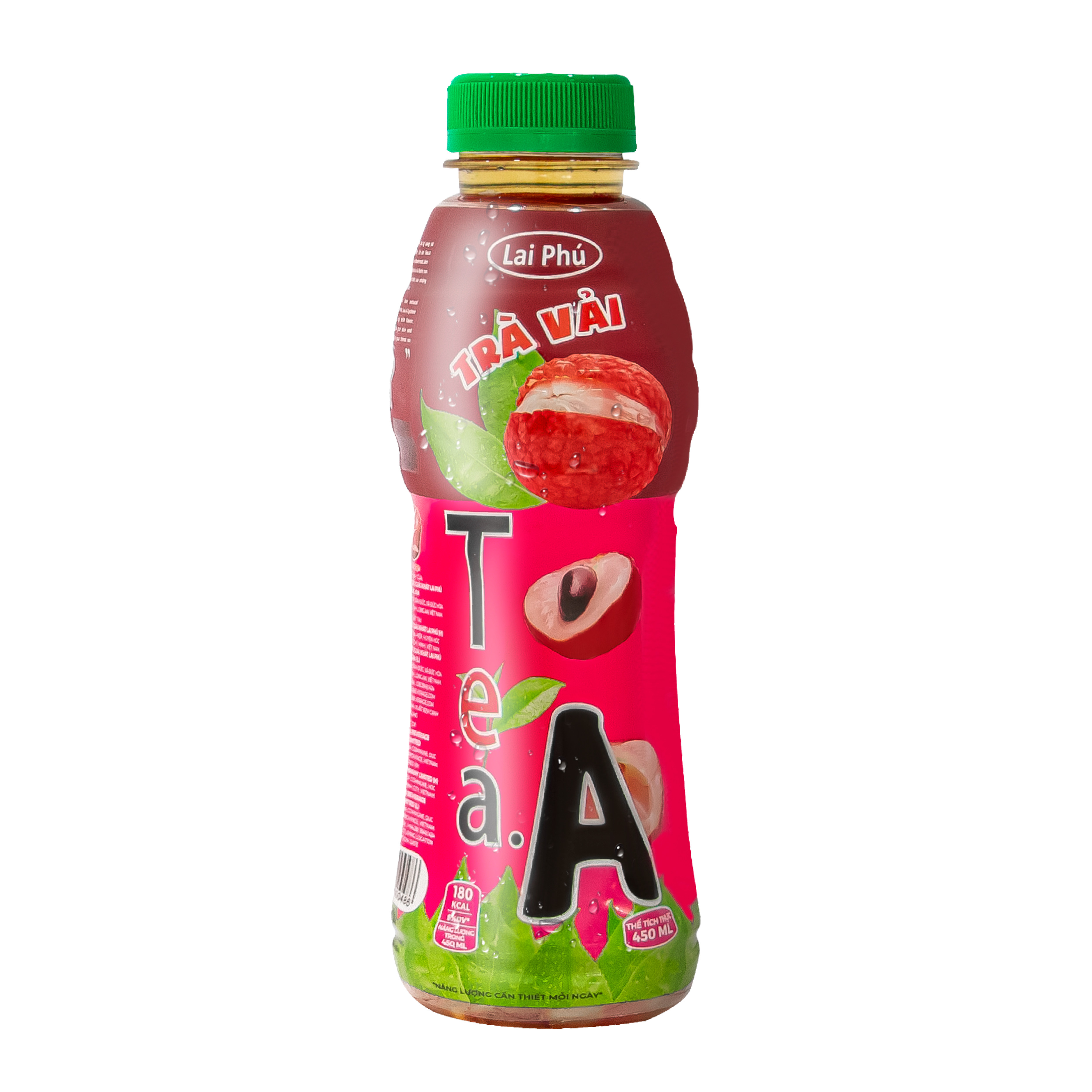 Trà Vải Tea.A chai 450ml (Thùng 24 chai)