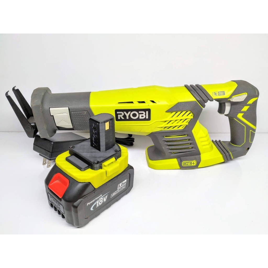 Nsv cưa kiếm ryobi 18v kèm pin 4ah sạc adapter 220v