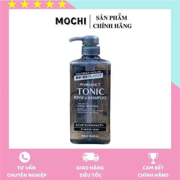 Dầu gội dành cho nam tonic pharmaact - nhật bản.