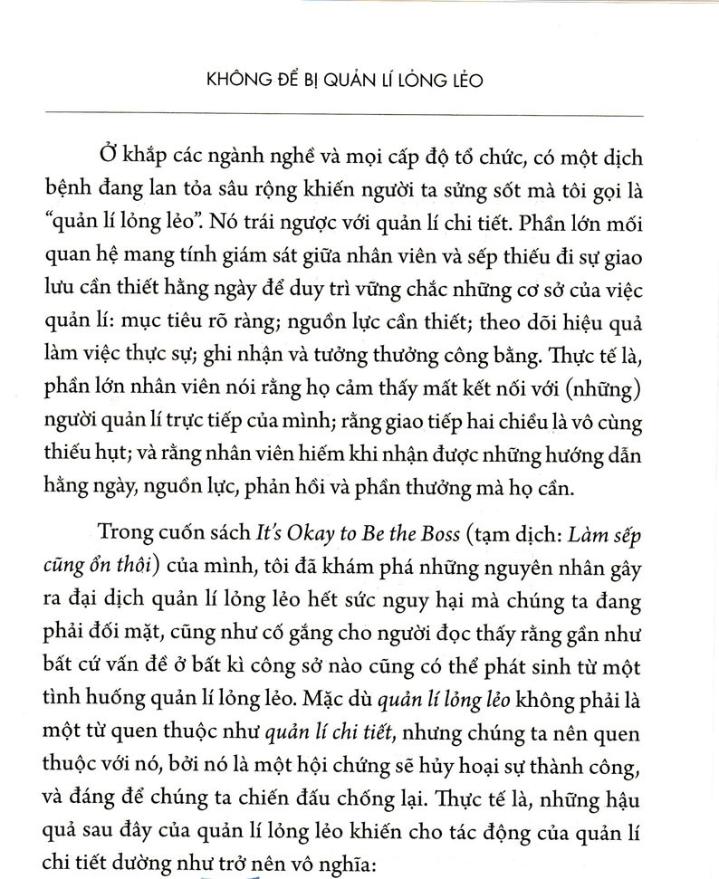 Sách: Quản Lí Sếp, Ok Thôi (Bruce Tulgan)