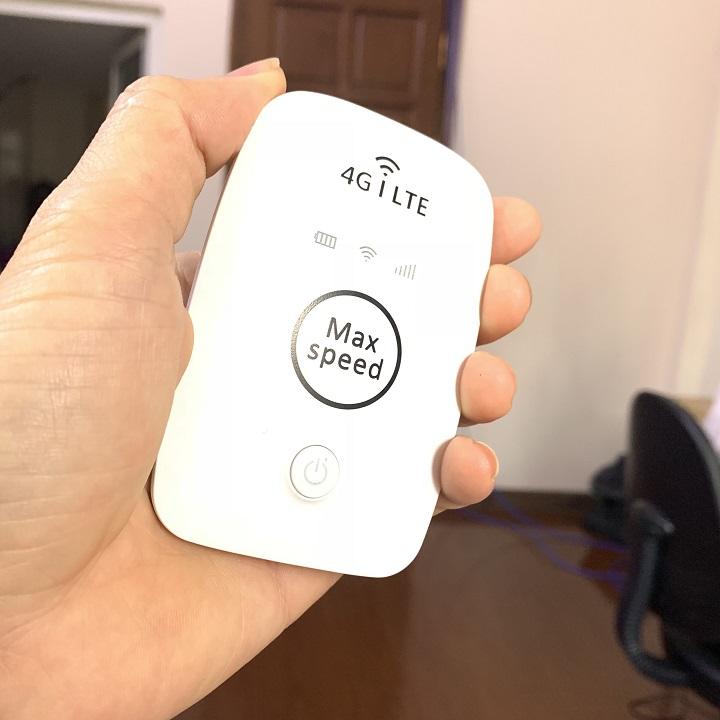 Siêu phẩm 2020- Bộ phát wifi không dây 4G LTE - Cục phát wifi di động mini bỏ túi mang theo du lịch cả trong và ngoài nước