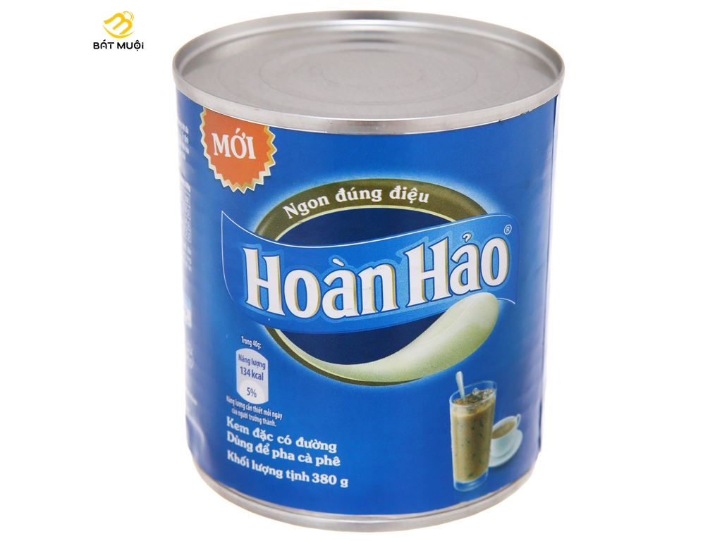 Kem đặc có đường hoàn hảo lon 380g - cty bát muội
