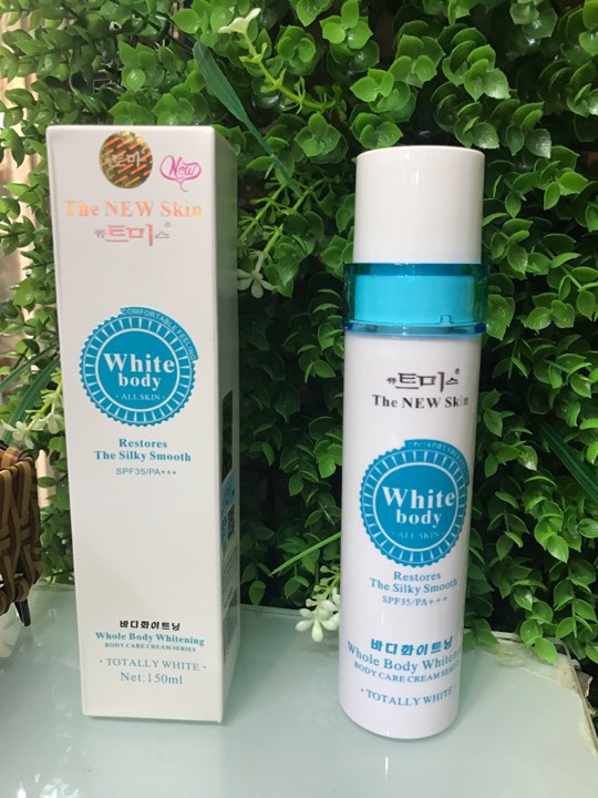 Kem Kích Trắng Da White Body