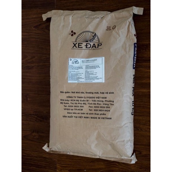 Bột chiên gà giòn cj gói 10kg