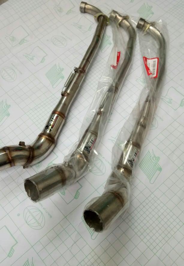 Cổ 2 khúc cao lắp xe wave .driem  ...dùng cho các dòng pô độ