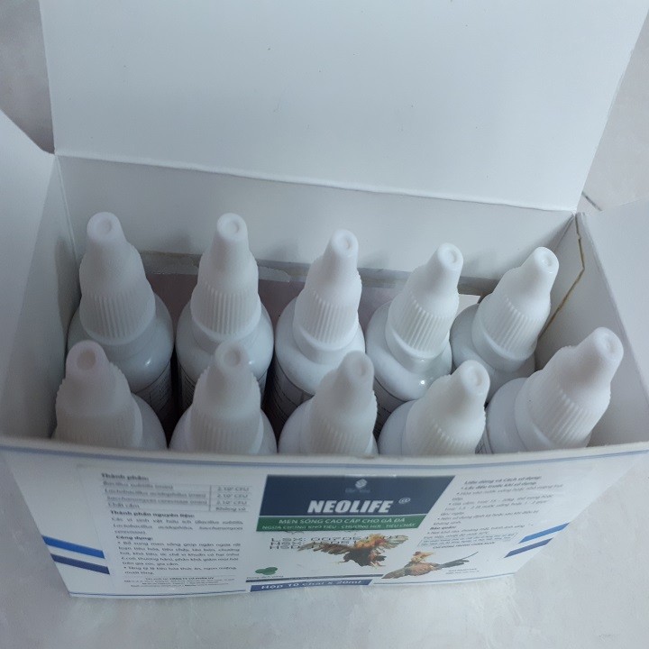 MEN SỐNG CAO CẤP CHO GÀ ĐÁ NEOLIFE 10ml
