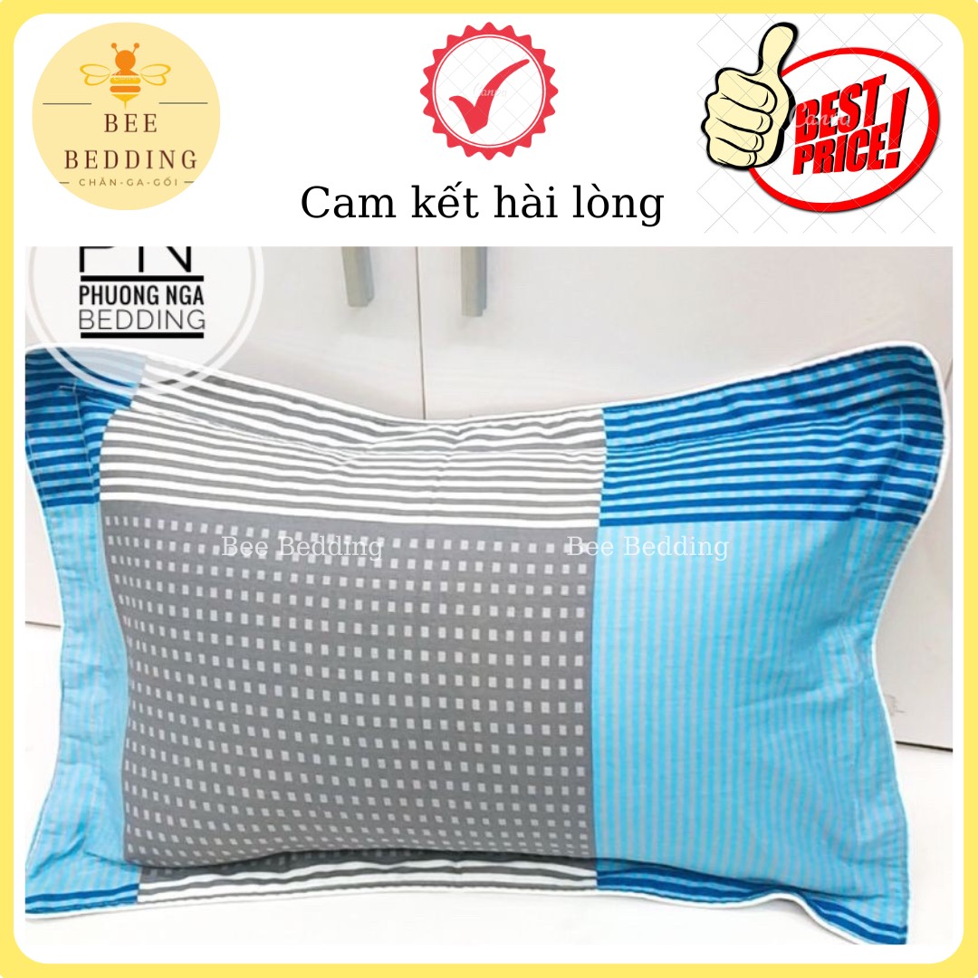 Áo gối 35x50 100% cotton Thắng Lợi