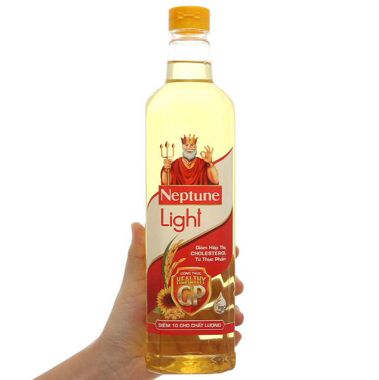 Dầu Ăn Neptune Light Chai 1 Lít