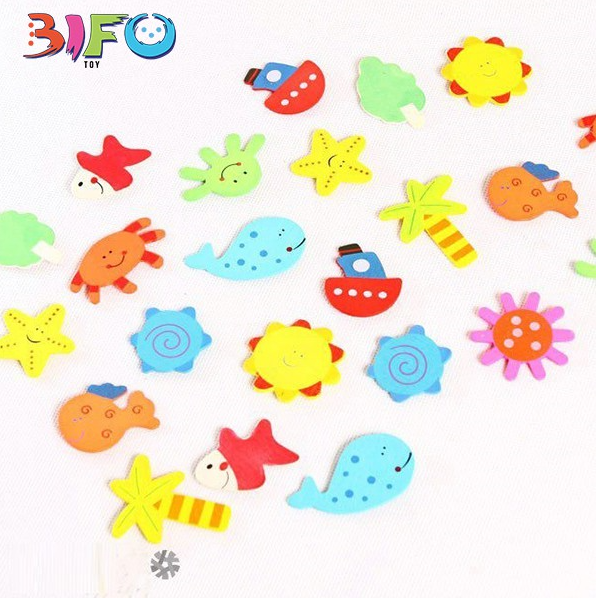 Bộ 12 sinh vật biển có nam châm cho bé