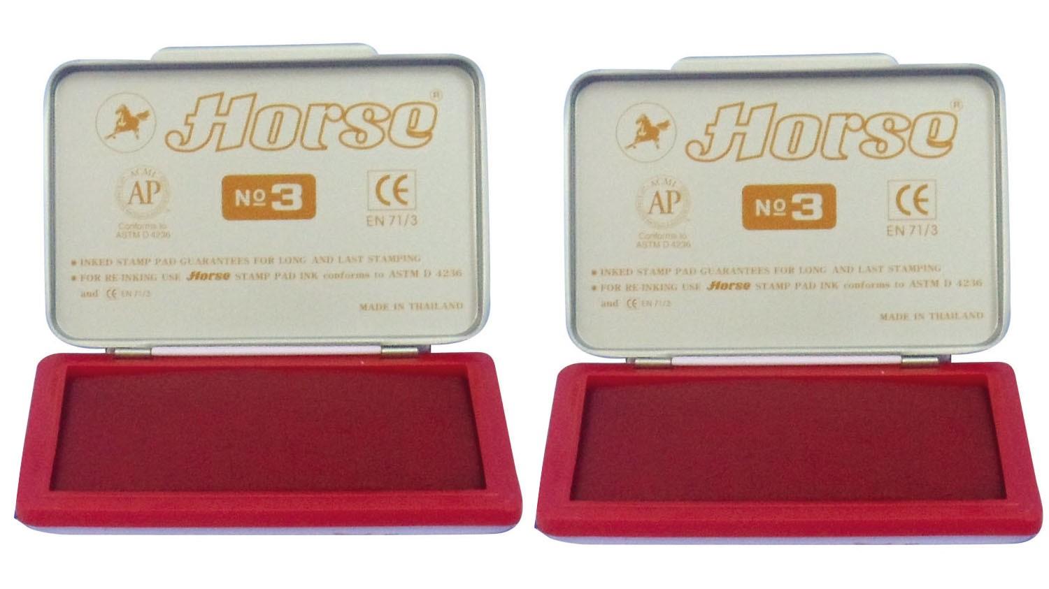 [HCM]Hộp dấu kim loại Horse đủ các size No.1No.2 và No.3