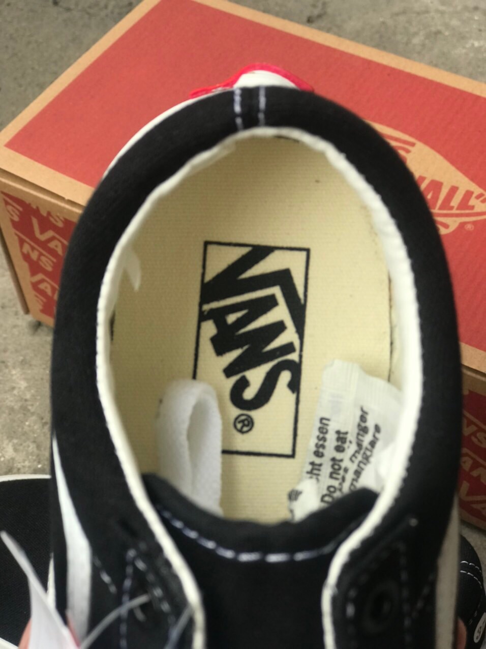 GIÀY VANS OLD ĐEN (Full box, tag)