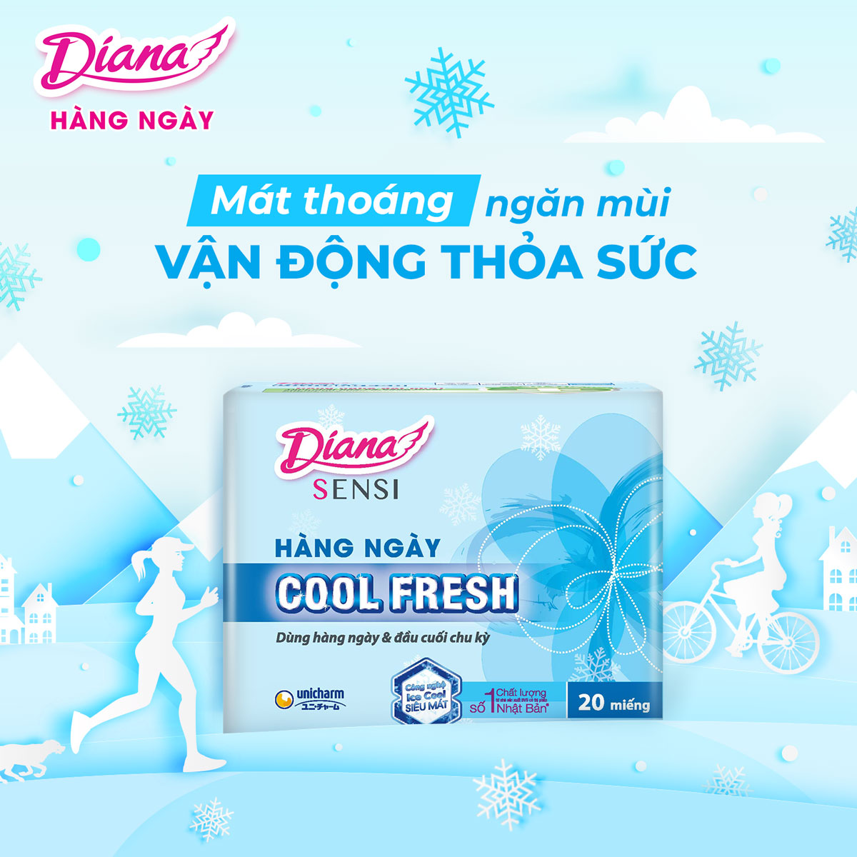 Băng Vệ Sinh Diana Hằng Ngày