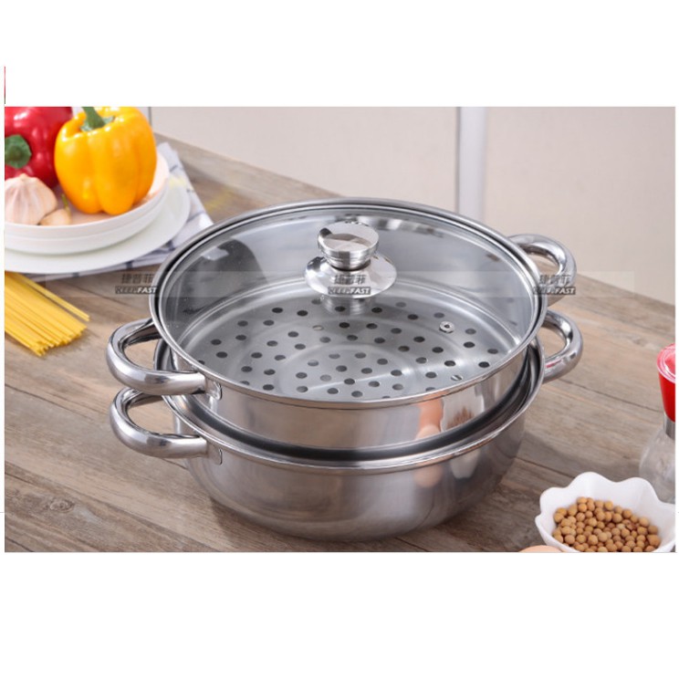 NỒI HẤP 2 TẦNG ĐA NĂNG