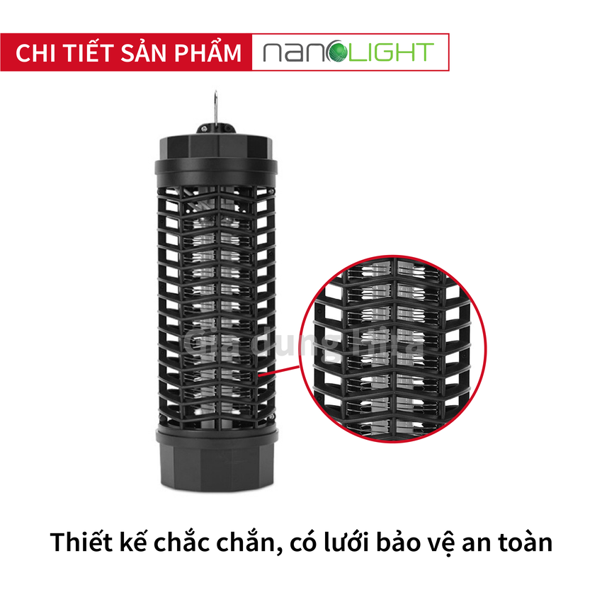 Đèn diệt muỗi và côn trùng Nanolight IK-002