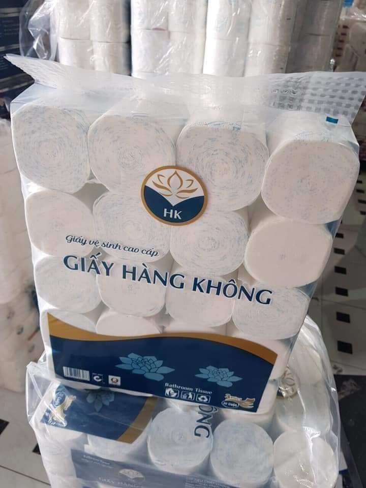 GIẤY VỆ SINH KHÔNG LÕI 20 cuộn / 1 bịch