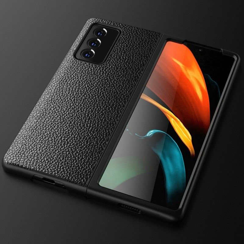 Ốp lưng LikGus da cho Samsung Galaxy Z Fold 2, 5G vân da
