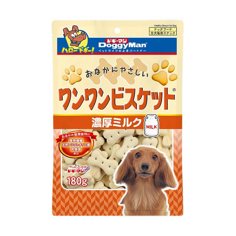 Doggy Man Milk Egg Biscuits 180Gr for Dogs - T3 Pets Shop