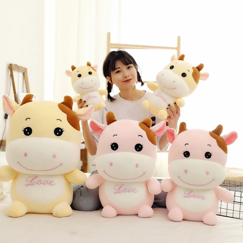Trâu nhồi bông ( 25-45cm)