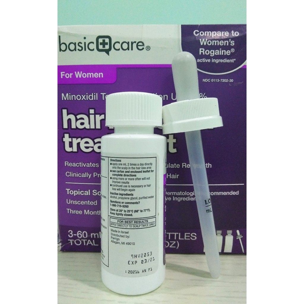 Dung Dịch Mọc Lông Mày , Mọc Tóc Minoxidil 2% Dành Cho Nữ