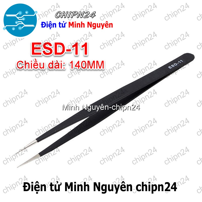 [1 cây] Nhíp Vetus gắp linh kiện (ESD10/ESD11/ESD12/ESD13/ESD14/ESD15/ESD16) - [Chọn Loại] - HHH.00108