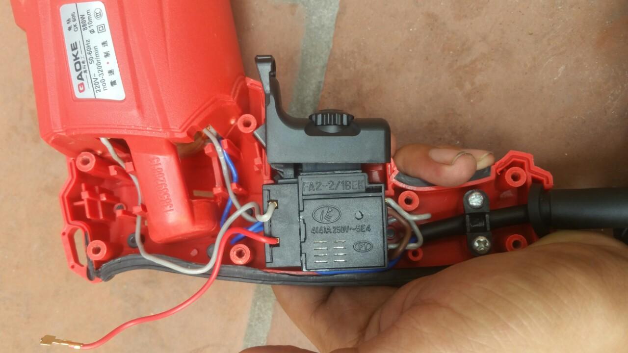 MÁY KHOAN GAOKE 880W Đ/C TỐC ĐỘ -BH 6 THÁNG 100% DÂY ĐỒNG