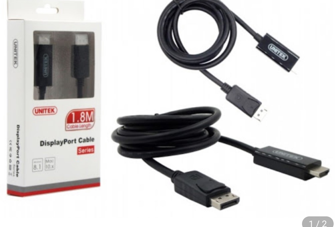 [HCM]Cáp dislayport to HDMi Unitek Y-5118CA