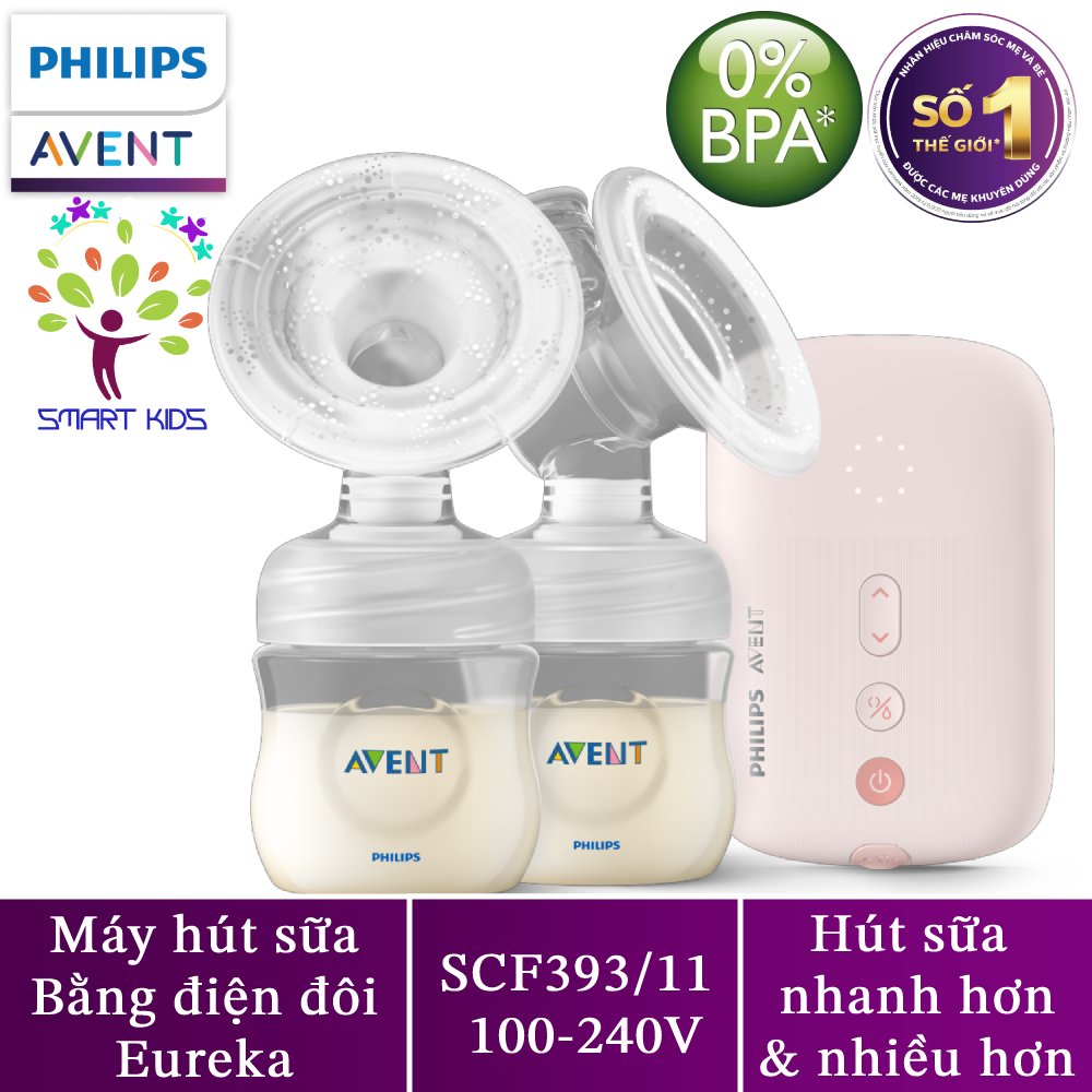 Máy hút sữa bằng điện Philips Avent SCF393/11 (dòng Eureka)