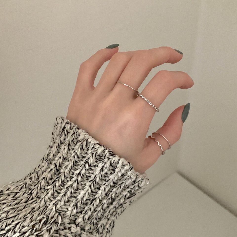 Nhẫn 4set ring Hàn Quốc Korea