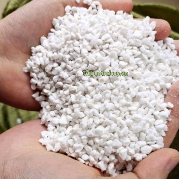 Đá Perlite trân châu trồng hoa cây cảnh size 3-6mm túi 6 lít - VTN5