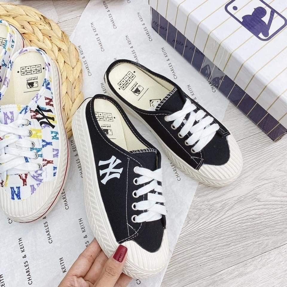 Giày sục nữ/ Sục thể thao nữ độn đế 4cm NY cực hot, giày nữ vải mềm fom chuẩn