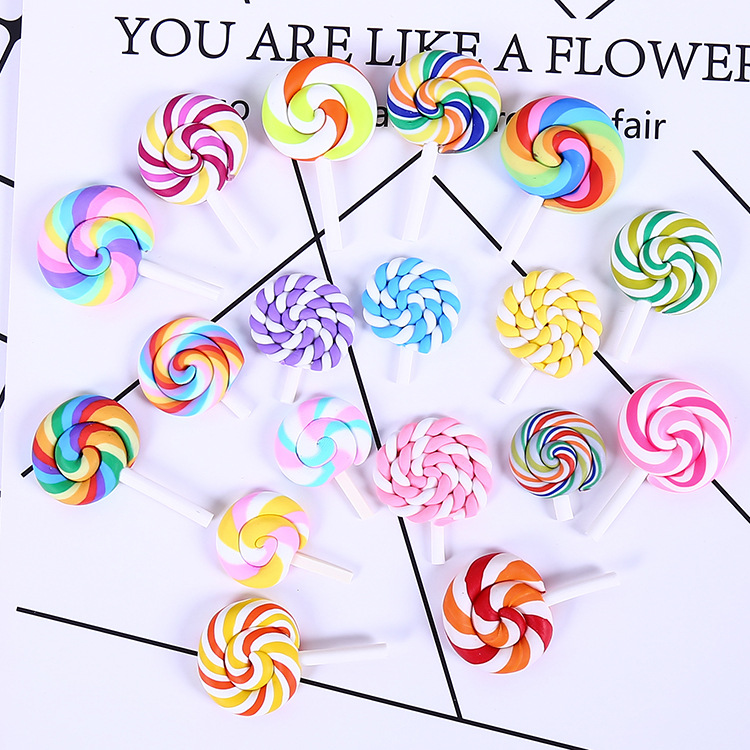 Combo 2 Charm Slime Squishy Kẹo cầu vòng