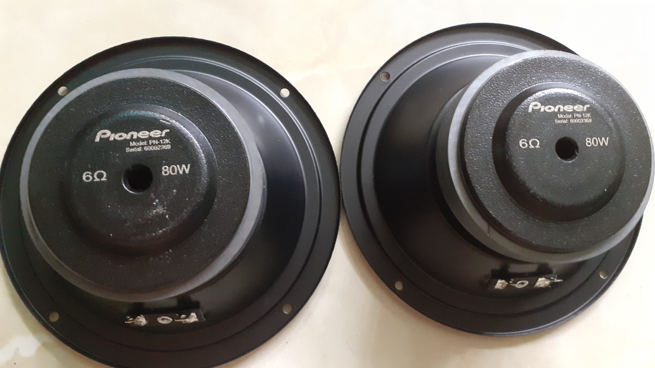 CẶP LOA TRUNG KÍN-MID 12CM PIONEE.R MẪU MỚI.