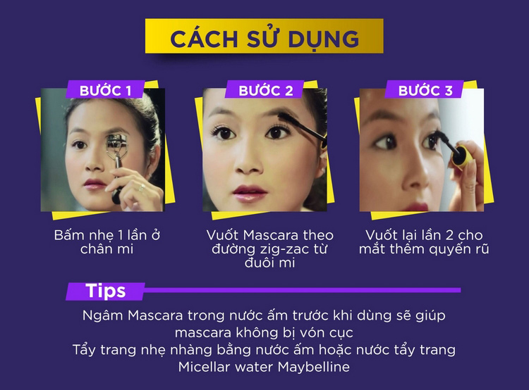 [HCM]chuốt mi Mascara maybeline
