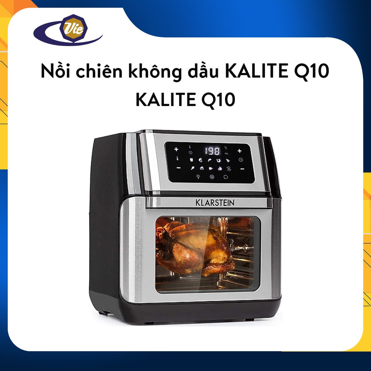 NỒI CHIÊN KHÔNG DẦU KALITE Q10