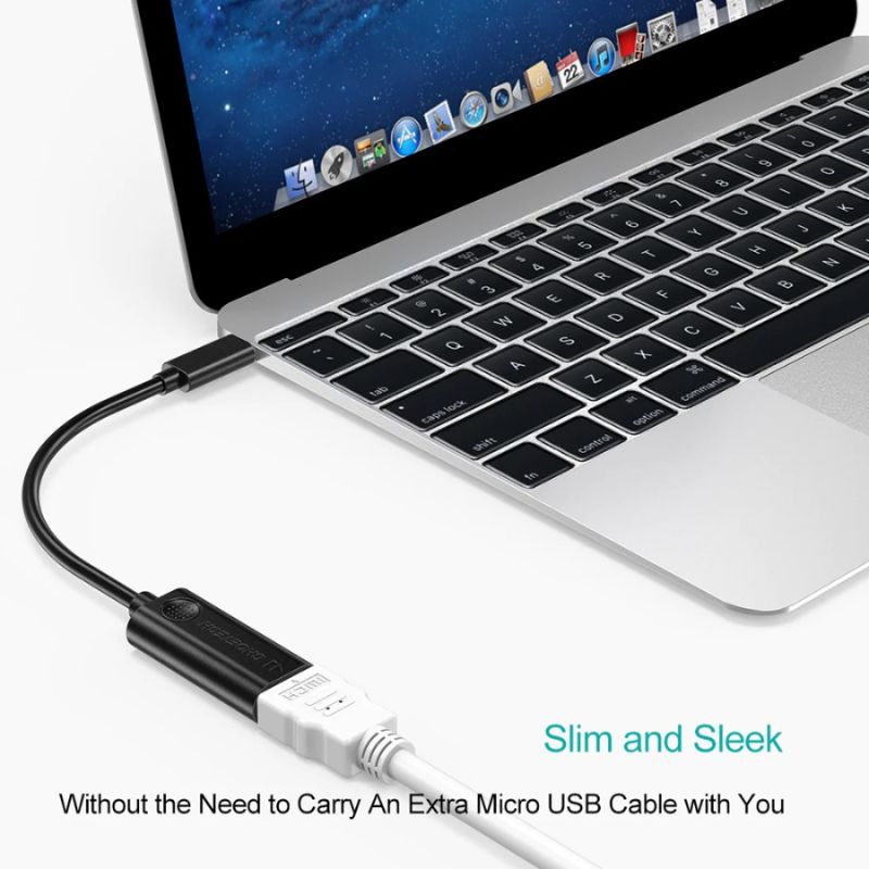 Hub chuyển đổi Choetech HUB-H04 từ Type C sang HDMI (âm)  (Hàng chính hãng)