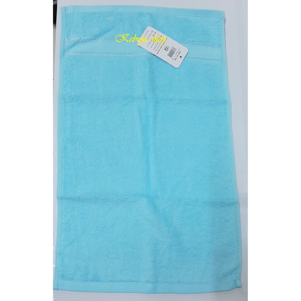 [HCM]Khăn mặt khăn cotton màu cao cấp 30x50cm KB068