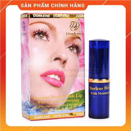 Son Sâm Dorlene Herbal Pink Lip Thái Lan Dưỡng Môi , Khử Thâm Môi , Mềm Mượt ,Bền Màu 8 Tiếng