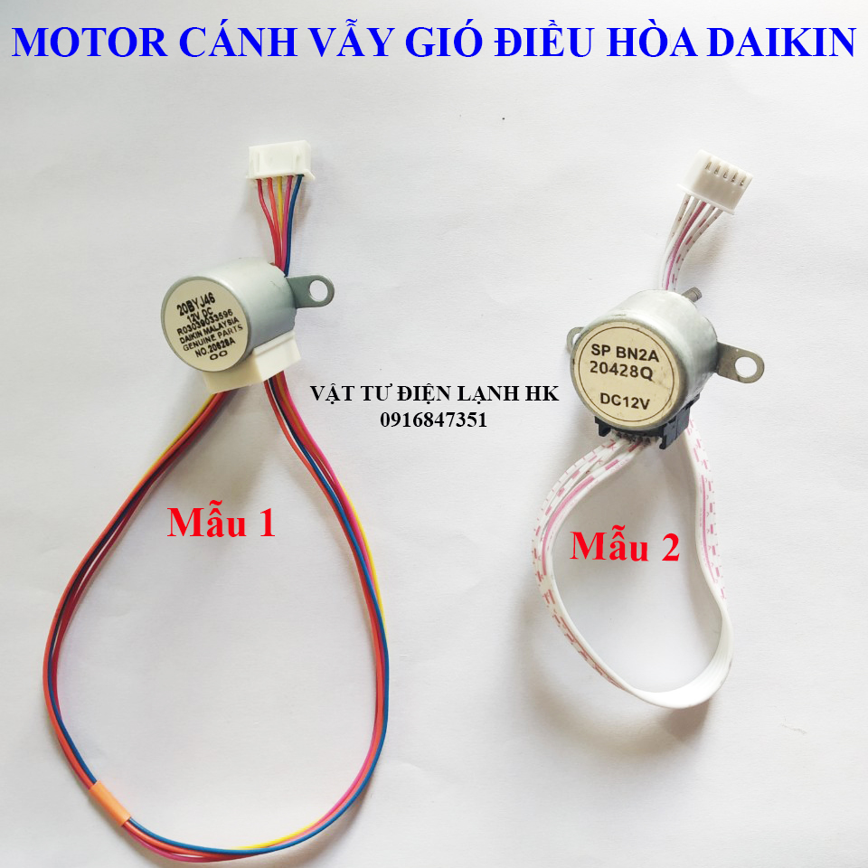 Motor cánh vẫy đảo gió dùng cho điều hoà DAIKIN - mô tơ máy lạnh DK