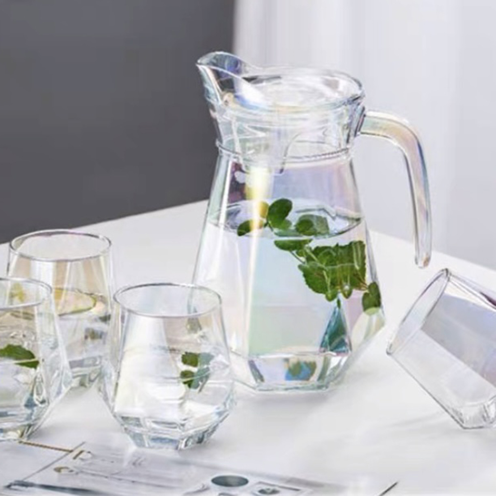 Bình nước thủy tinh Deli góc 1.3 lít - EH1028