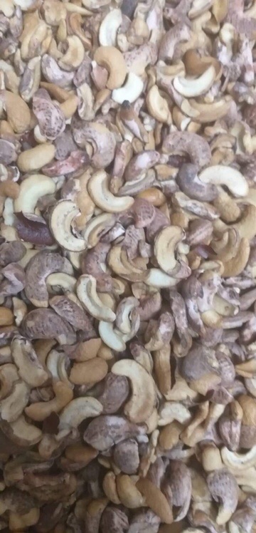 1kg Hạt Điều Rang Muối Bình Phước Vỡ Loại A Còn Vỏ Lụa