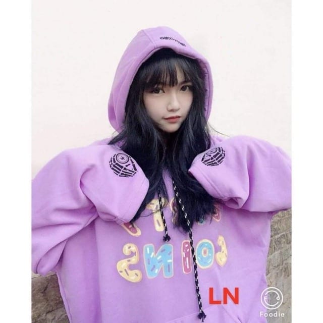 Áo Hoodie Tím Unicon Thời Trang