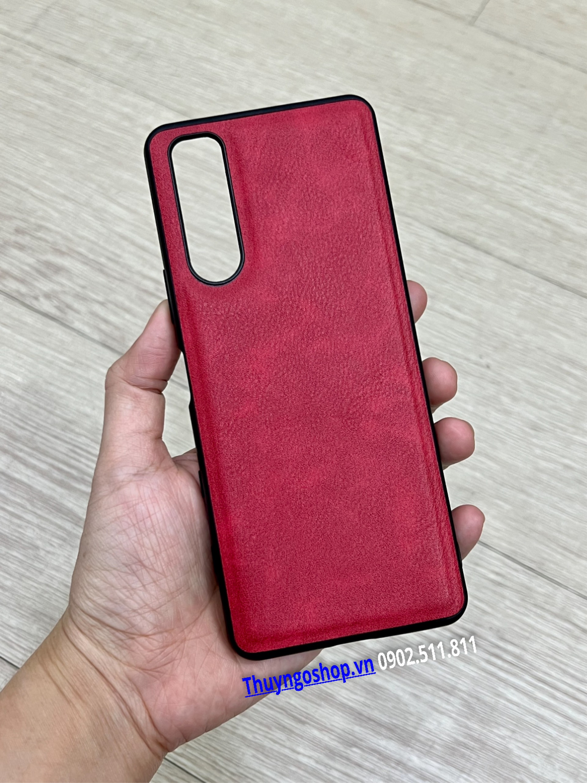 Ốp lưng da Sony Xperia 5 Mark II