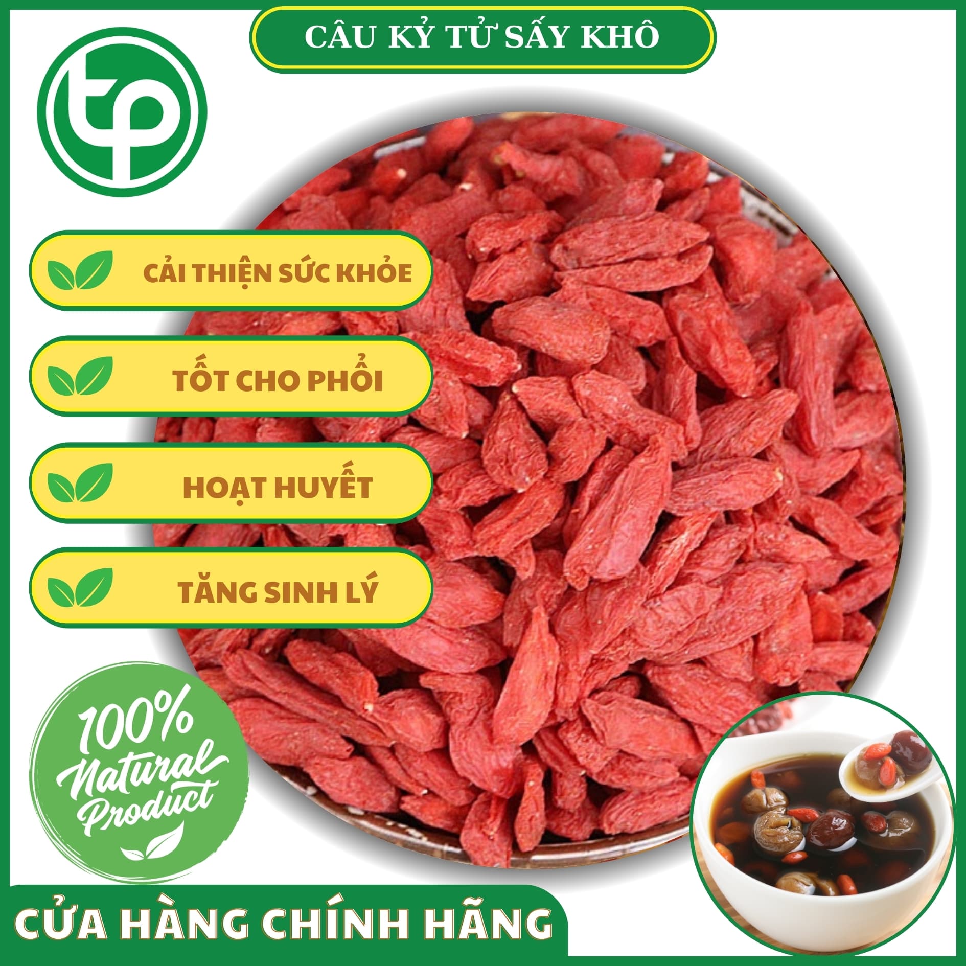 Cẩu kỷ tử hảo hạng 500g