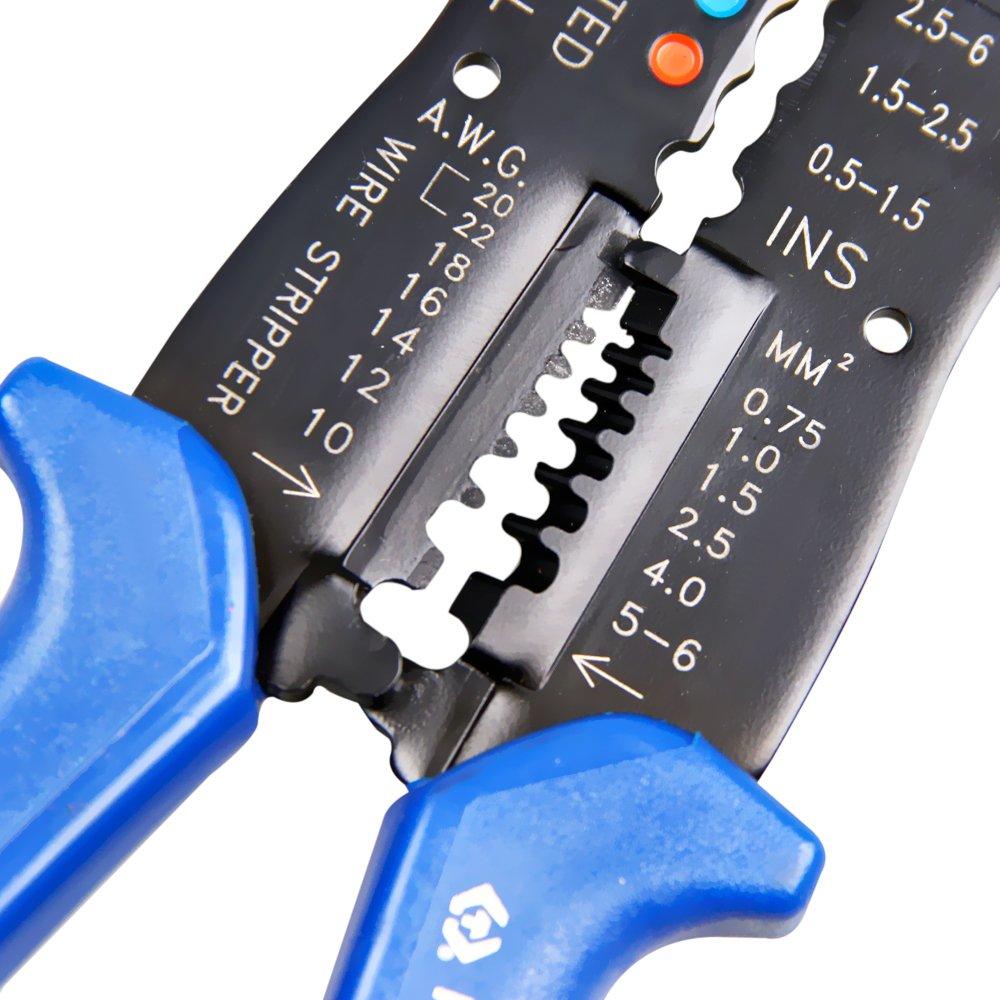 0.5~6mm2 Kìm bấm cos Kingtony 6721-10