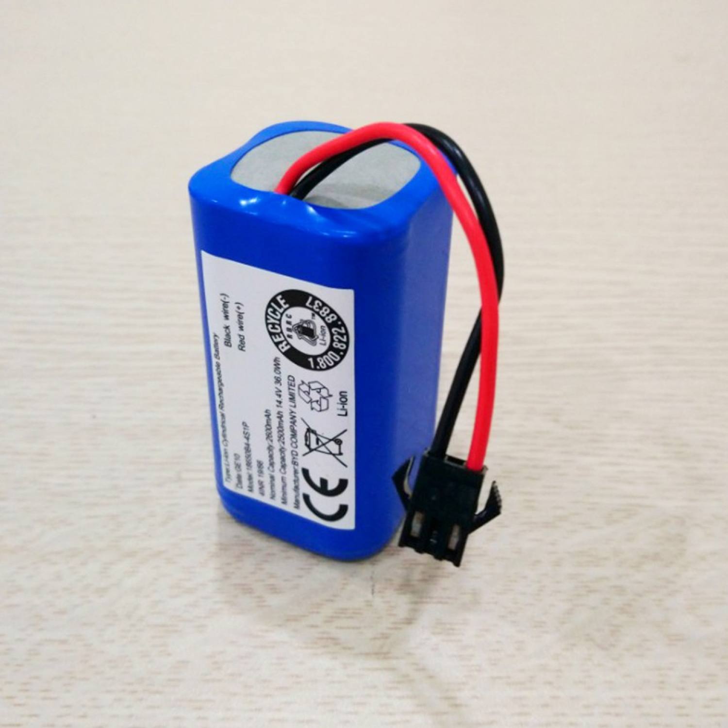 Pin robot hút bụi Ecovacs DN622, DN621, DN620 - Bảo hành 3 tháng ( Lỗi 1 đổi 1 trong 3 tháng)