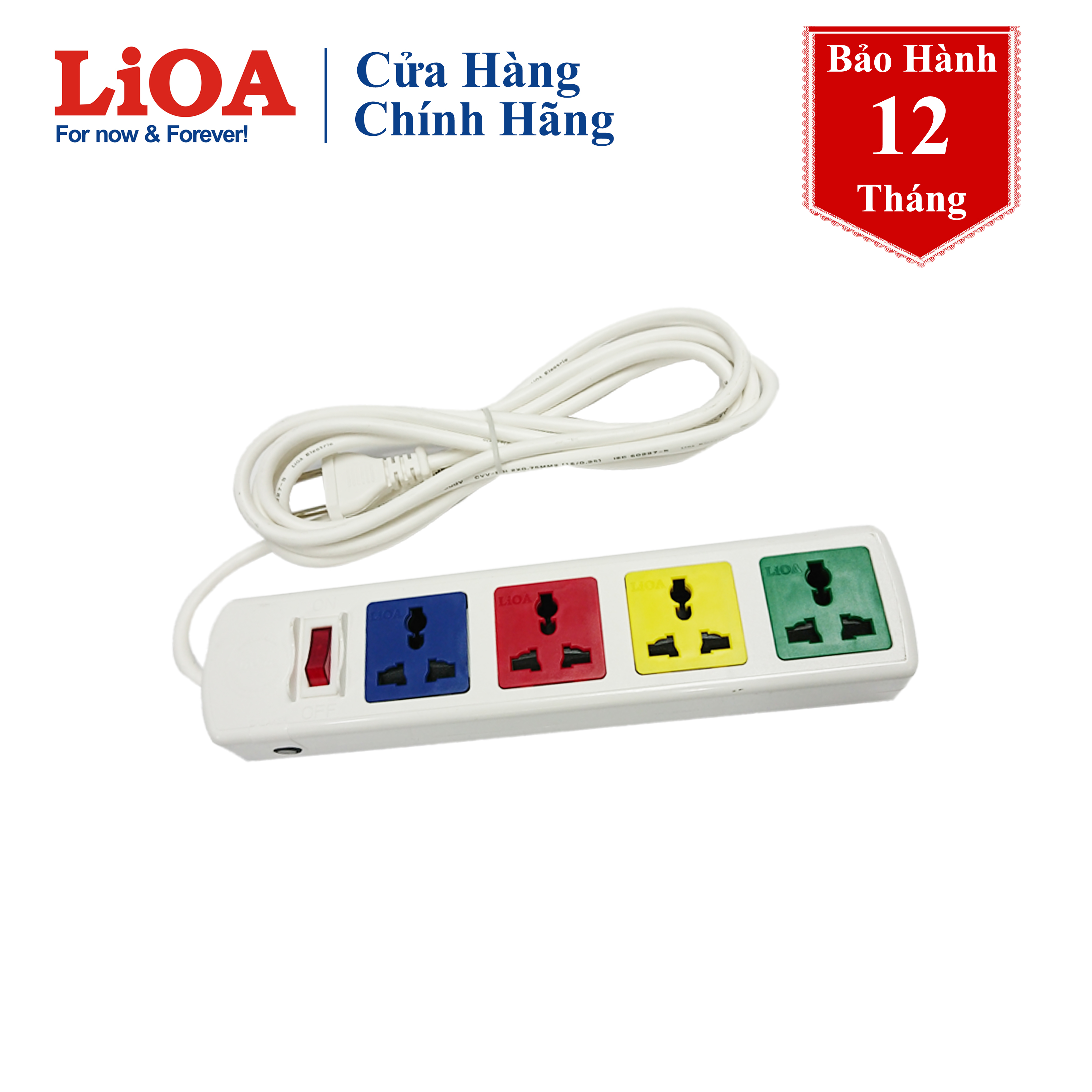Ổ cắm điện LIOA 4D33N
