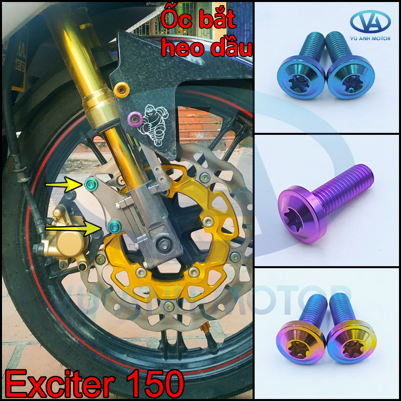 Ốc Titan Gr5 Gắn Dàn Áo Exciter 150